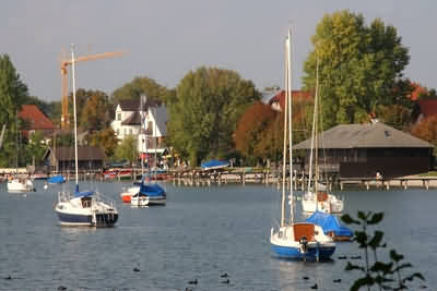 Segelboote am Ammersee