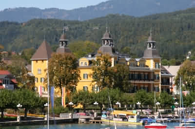 Landschaft um Maria Wrth am Wrthersee im Bundesland Krnten in sterreich